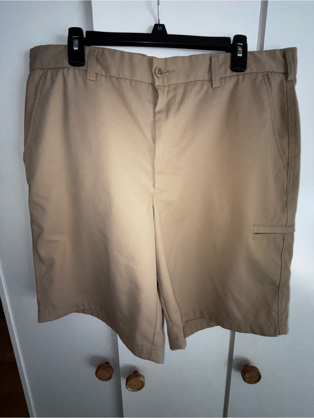 Pebble Beach Tan Cargo Shorts